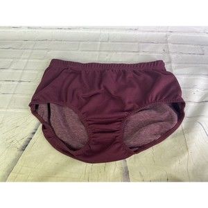 Vintage Broderick Active Comfort Knit Classic Brief Underwear Red Mens Size 34